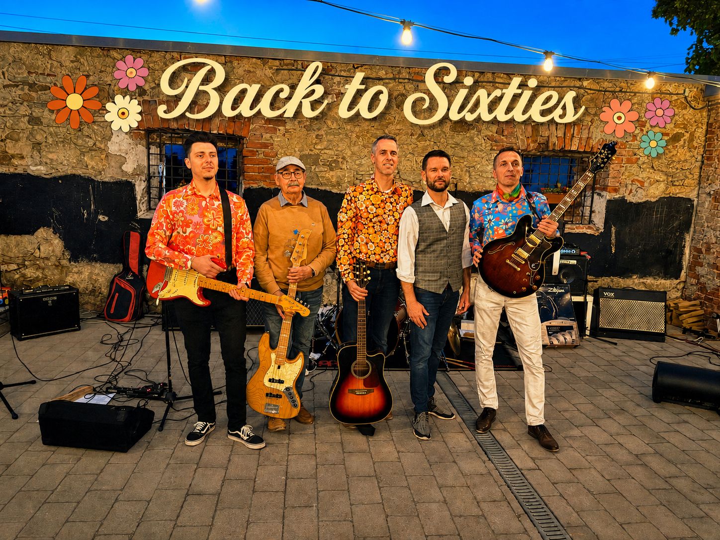 Prídťe sa zabaviť na Live koncert 60te roky - v podaní Back to sixties — JazzFest Trenčín
